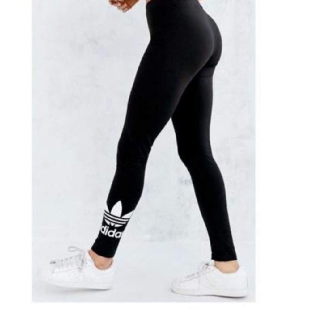 Adidas logo leggings